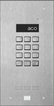 INSPIRO 1+ Panel domofonowy  (Centrala Master), do instalacji cyfrowych do 1020 lokali, ACO